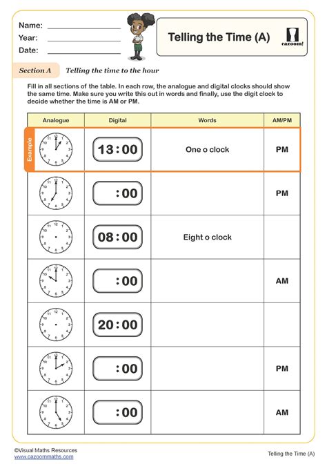 Printable Telling Time Worksheets Twinkl Teacher Made Worksheets