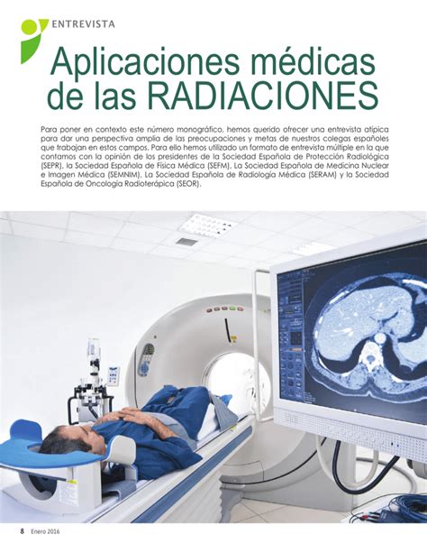 Aplicaciones médicas de las RADIACIONES