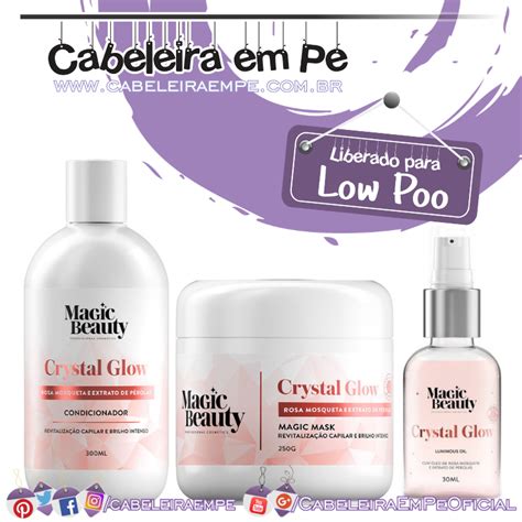 Novidades No Poo E Low Poo Parte Cabeleira Em P