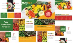 Free Food Powerpoint Templates For Delicious Presentations Gm Blog