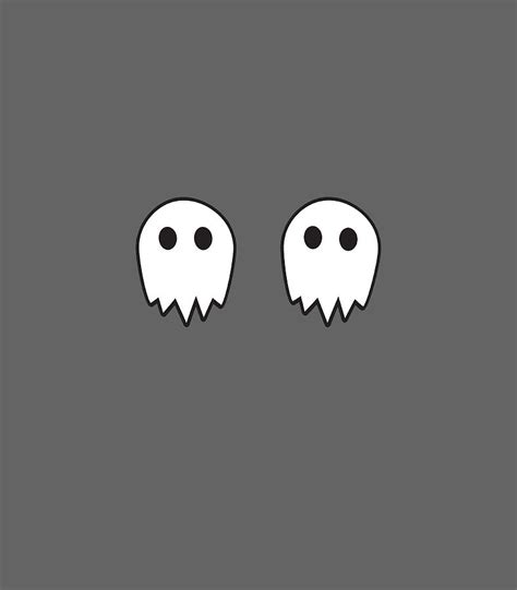 Ghosts On Boobs Halloween Costume Funny Boob Ghost Meme Digital Art By