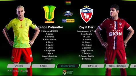 Atletico Palmaflor Vs Royal Pari Liga Boliviana Jornada Pes