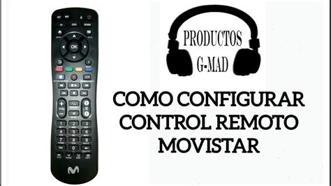 C Mo Configurar Control Remoto Movistar F Cil Youtube