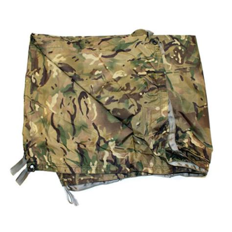 Genuine British Army Mtp Multicam Camo Shelter Basha Sheet Tarp And Stuff