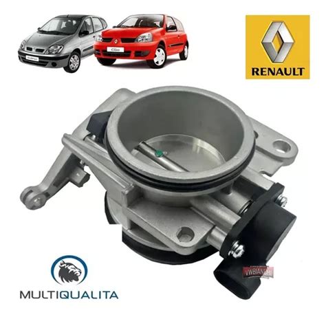 Corpo Borboleta Tbi Renault Clio Scenic Megane 1 6 16v Novo