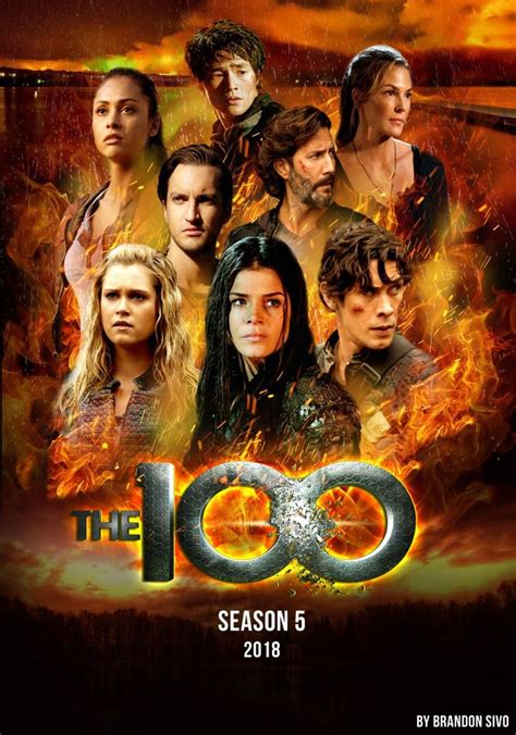 Embedded The 100 Characters The 100 Poster The 100 Show