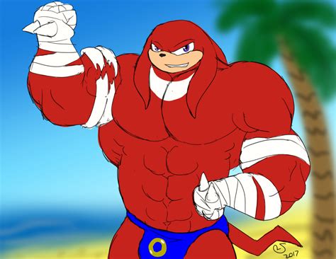 Buff Fantart Friday: Knuckles (Sonic Boom) by CaseyLJones on DeviantArt