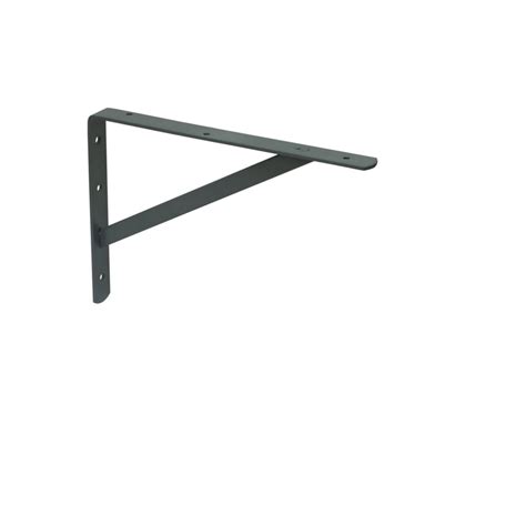 Blue Hawk Steel 19.5-in D x 13-in L x 1.16-in W Gray Shelf Bracket at Lowes.com