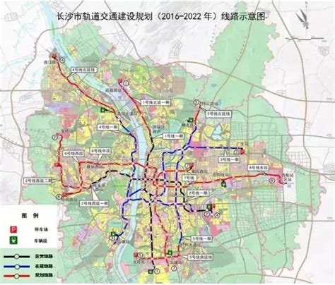 长沙地铁6号线最全站点新鲜出炉！是否经过你家门口？线路