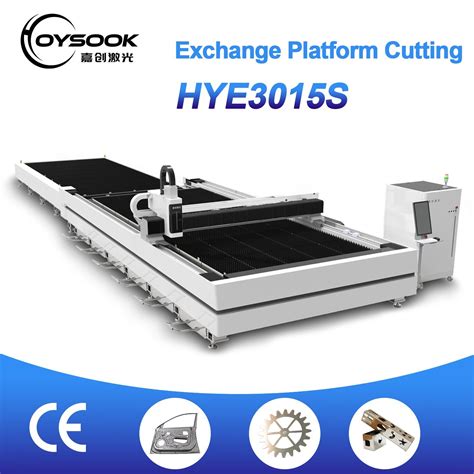 Cnc Cutter Automatic Exchange Double Table Laser Cutting Machine