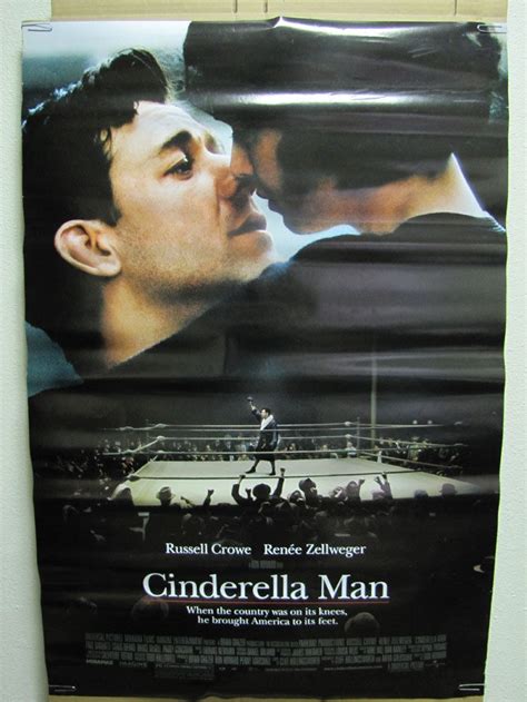 Original Film Poster CINDERELLA MAN 2005 Double-Sided