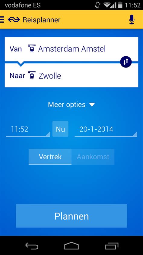 Ns Reisplanner Xtra Apk Voor Android Download