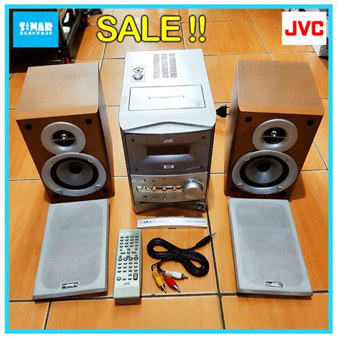 Jual Speaker Jvc Micro Component System Ux P550 Cd Dvd Cassete Tape Radio Shopee Indonesia