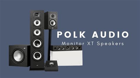 Polk Audio Monitor XT Speakers Quick Look India YouTube