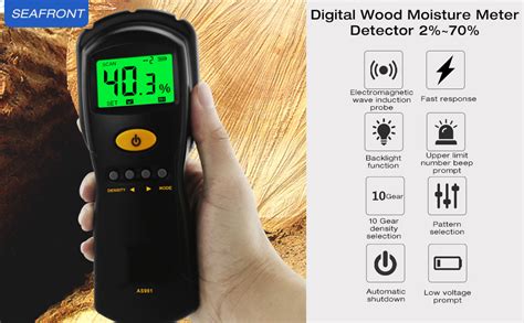 Wood Moisture Meter As To Inductivity Pinless Moisture