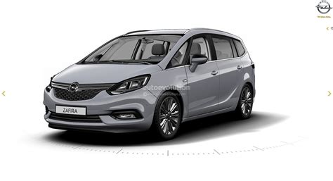 2017 Opel Zafira Facelift Leaked On GM Website, Here Are The First Pics ...