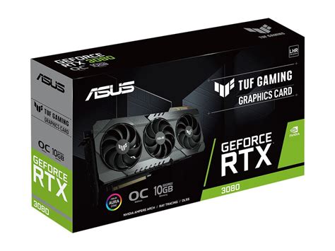 ASUS TUF Gaming NVIDIA GeForce RTX 3080 V2 OC Edition Graphics Card ...