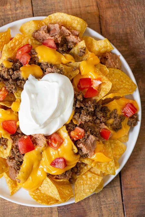 Taco Bell Nachos Bell Grande Copycat Recipe Dinner Then Dessert