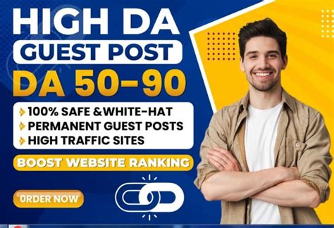 Write And Publish High Da Guest Post For High Authority Dofollow Seo