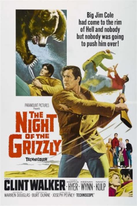 The Night Of The Grizzly 1966 Imdb