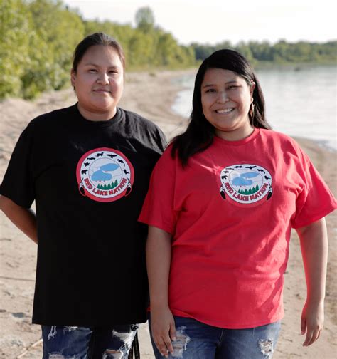 Red Lake Nation T Shirt Nawapo