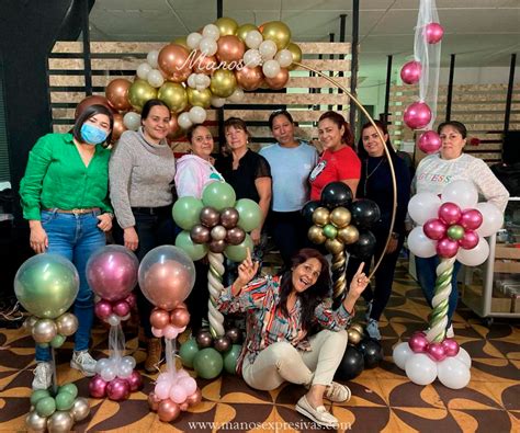 Curso De Decoración Con Globos Bogotá Colombia 3203105878