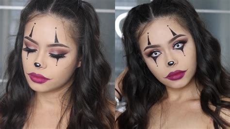 Easy Clown Halloween Makeup Tutorial Youtube