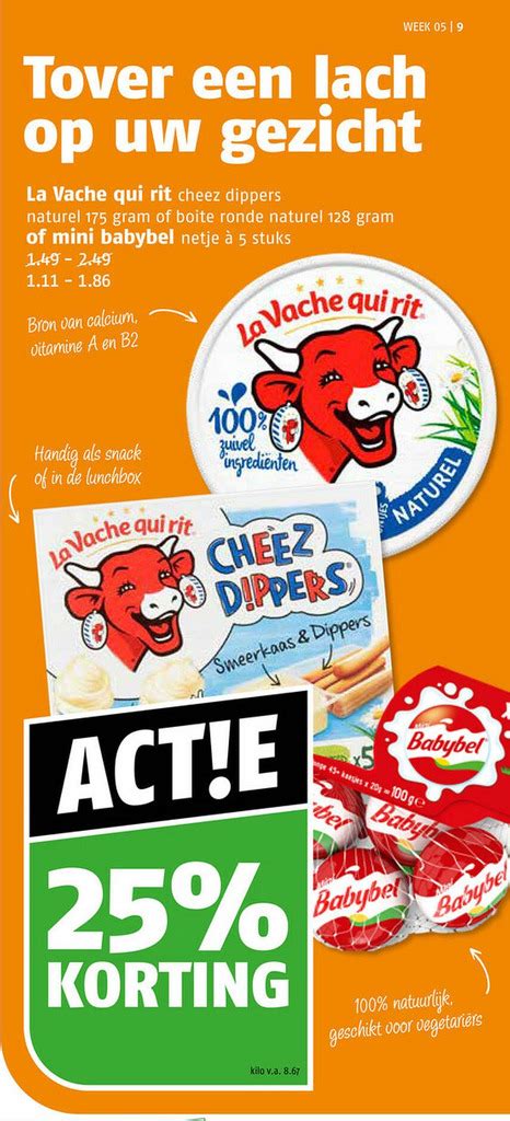 La Vache Qui Rit Of Mini Babybel Aanbieding Bij Poiesz