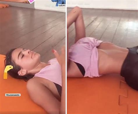 Barriga Negativa De Bruna Marquezine Impressiona Chico Salgado