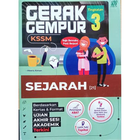 Gerak Gempur Kssm Sejarah Tingkatan 3 Shopee Malaysia