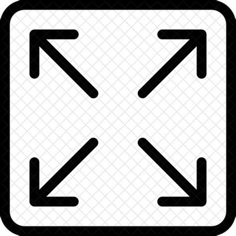 Maximize Icon Download In Line Style
