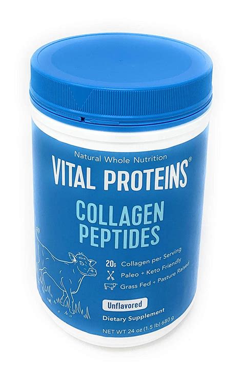 Vital Proteins Collagen Peptides Pasture Raised Grass Fed Paleo