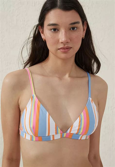 Buy Cotton On Body Fixed Triangle Bikini Top Online Zalora Malaysia