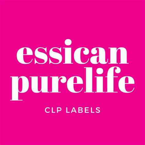 Clp Labels For Essican Purelife Fragrance Oils Glow Clp