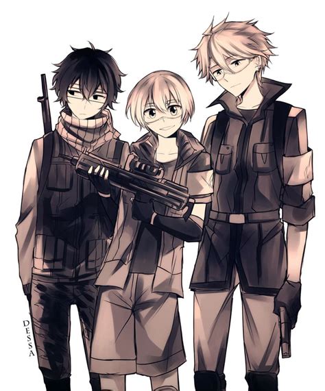 Aoharu X Kikanjuu Toygungun Anime Aoharu X Machinegun Anime Guys