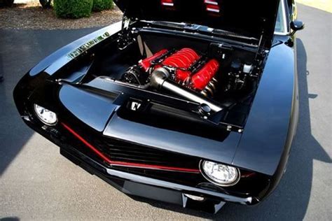 Camaro Engine Bay Custom Muscle Cars Camaro Roadster Shop