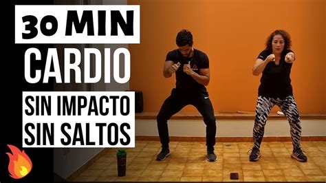 💥cardio 30 Minutos Sin Saltos Sin Impacto💥 🔥perder Peso Rápido En