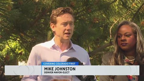 Denver Mayor Elect Mike Johnston Announces Transition Team Youtube