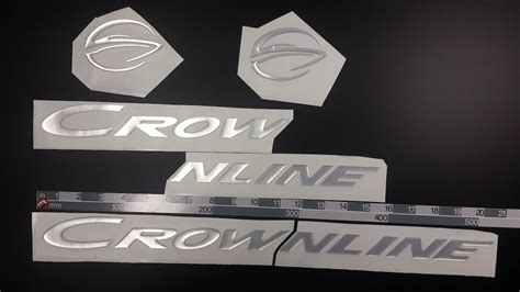 Crownline Boat Emblems 20 Chrome Free Fast Delivery Dhl Express