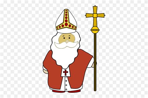 St Nicholas Vintage Illustration Transparent Png St Nicholas Clipart