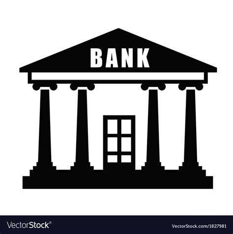 Bank Icon Vector Free Icons Library