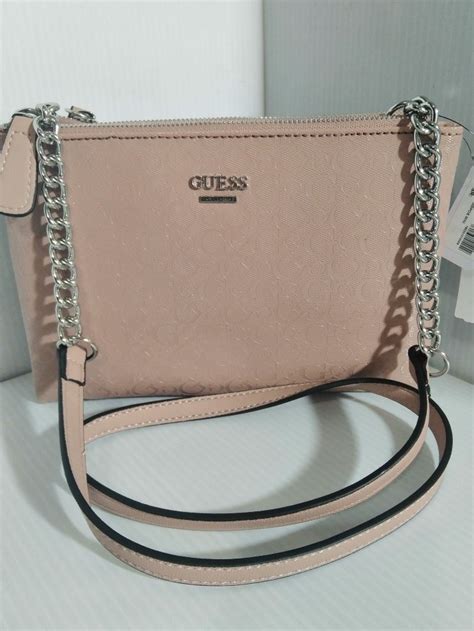 Crossbody Guess Original Nuevo Rosa Env O Gratis