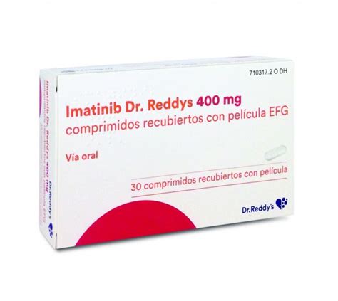 Imatinib Dr Reddys 400 Mg Comprimidos Recubiertos Con Pelicula Efg