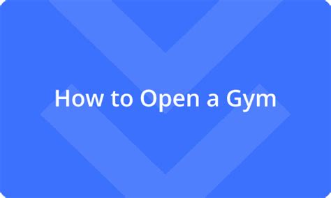 How To Open A Gym Step By Step Guide With Calenda