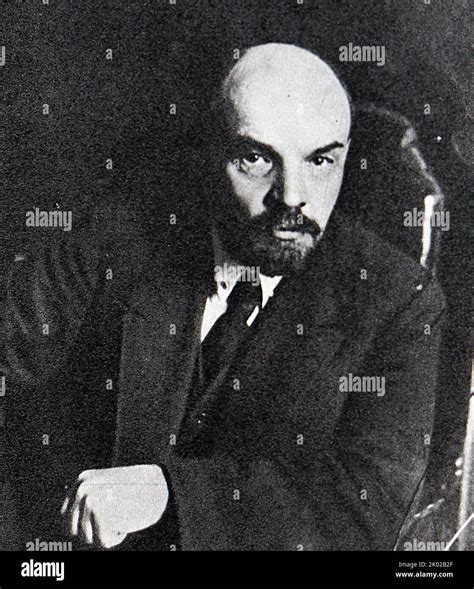 Lenin Retrato Vladimir Ilyich Ulyanov 1870 1924 más conocido por