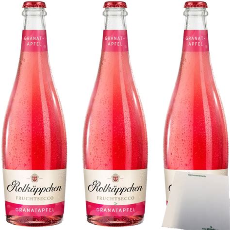 Rotk Ppchen Fruchtsecco Granatapfel Vol Er Pack X Ml Flasche