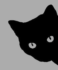 24743 Black Cat Silhouette Clip Art Free Public Domain Vectors