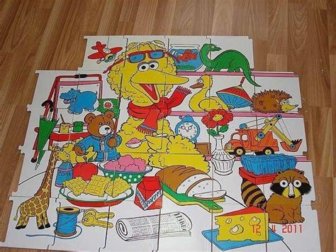 Sesame street alphabet puzzle