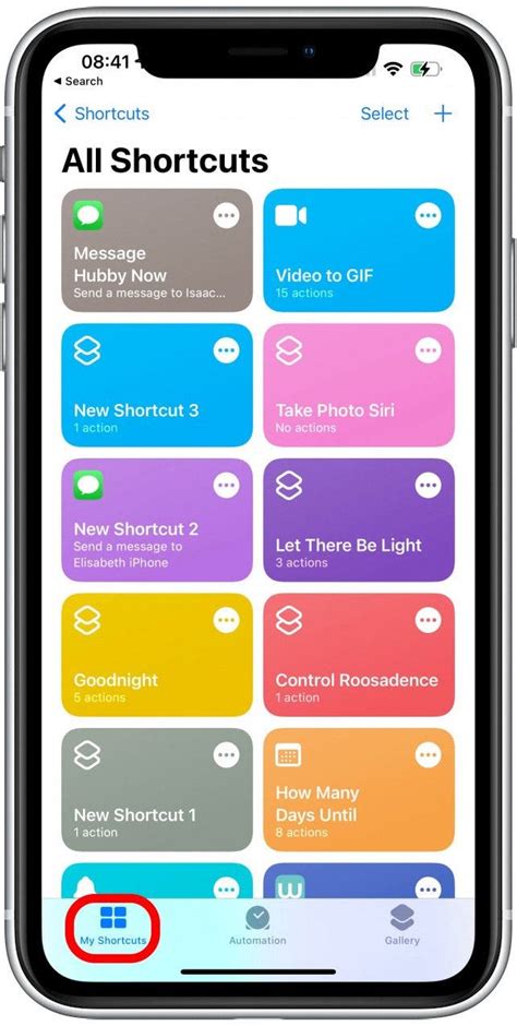 shortcuts  iphone ios shortcuts app