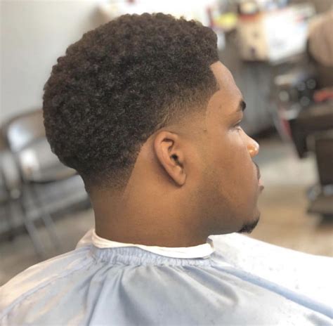 High Taper Haircut Black Men
